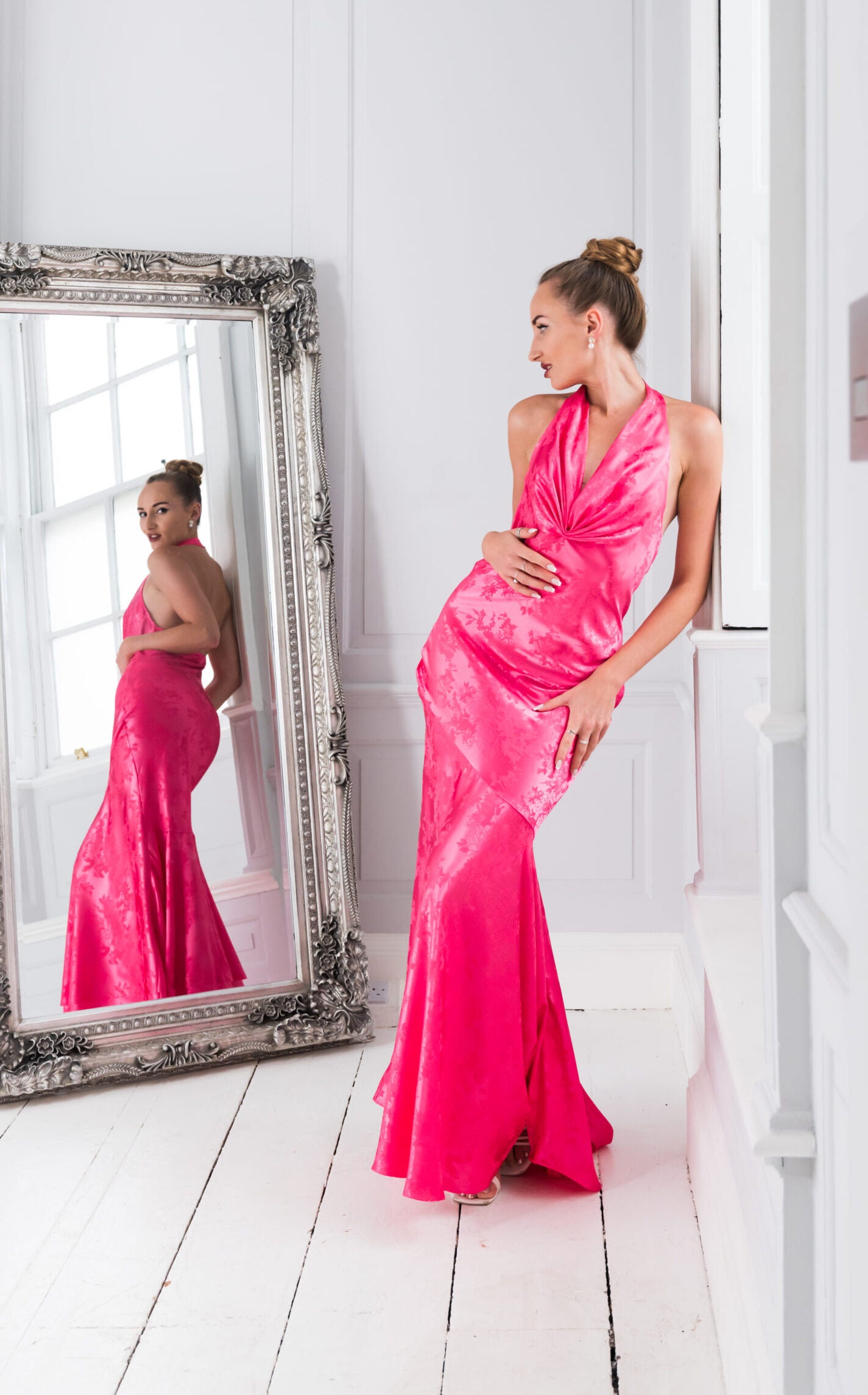 Radiant Rose Gown