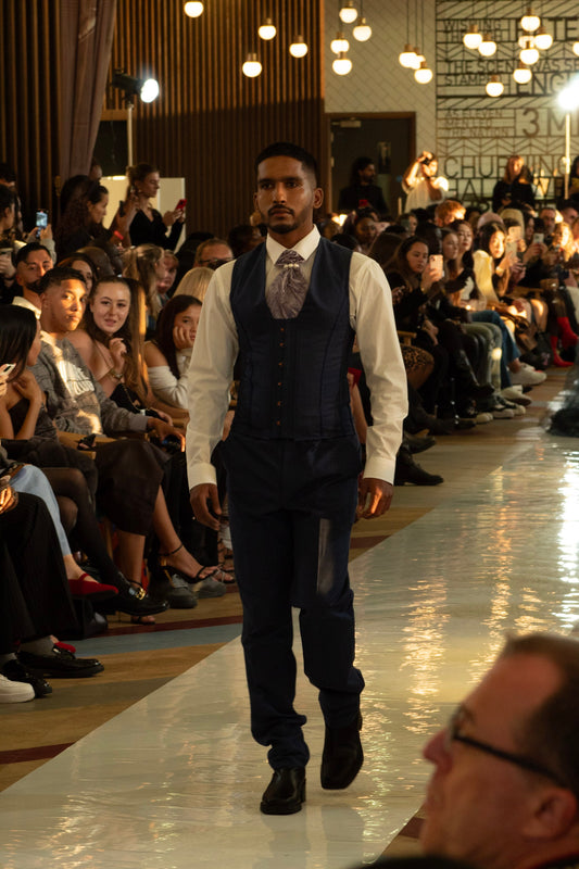 Corset Waistcoat (blue)