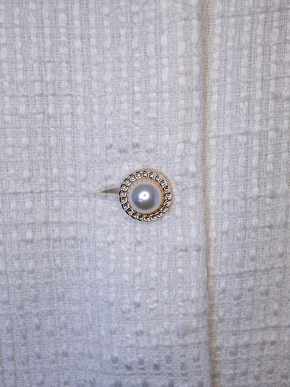 Flared Jacket (White)