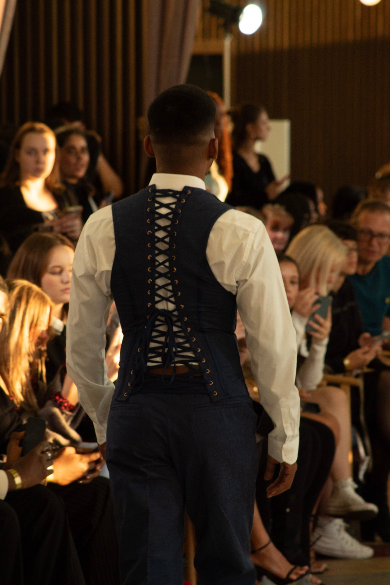 Corset Waistcoat (blue)