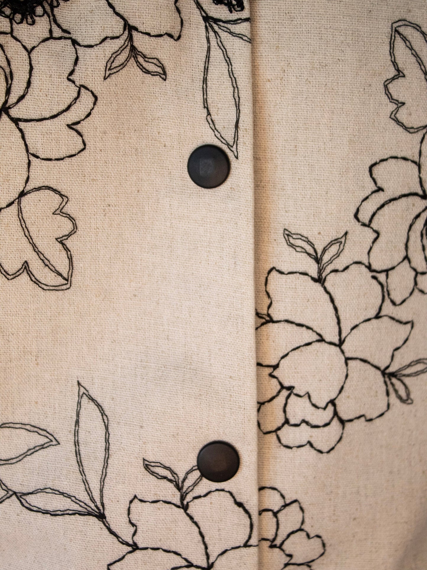 Cropped Jacket (Floral)