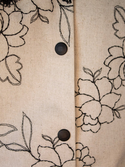 Cropped Jacket (Floral)