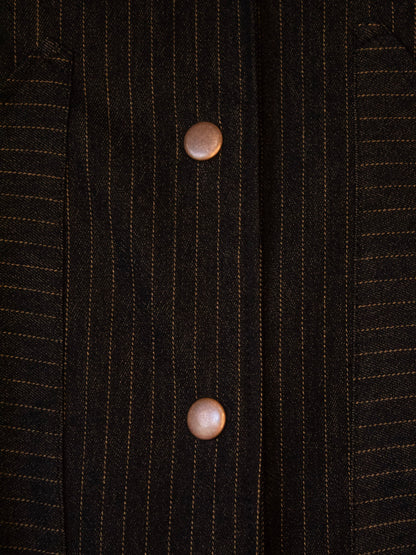 Cropped Jacket (pin-stripped)