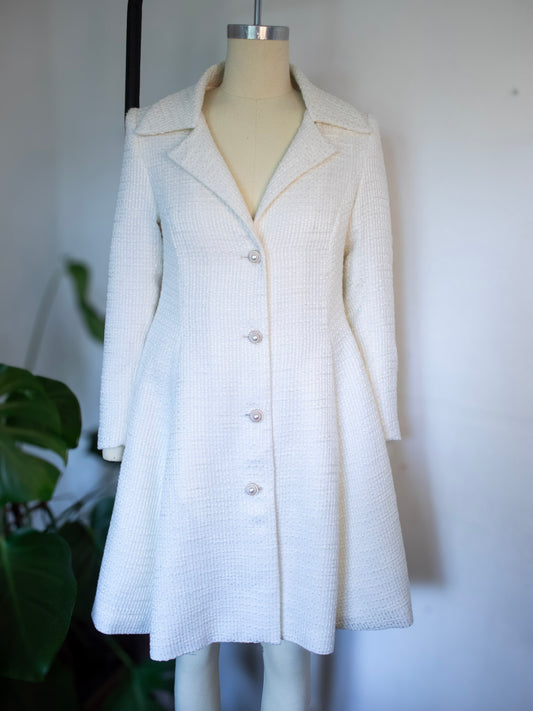 Flared Jacket (White)