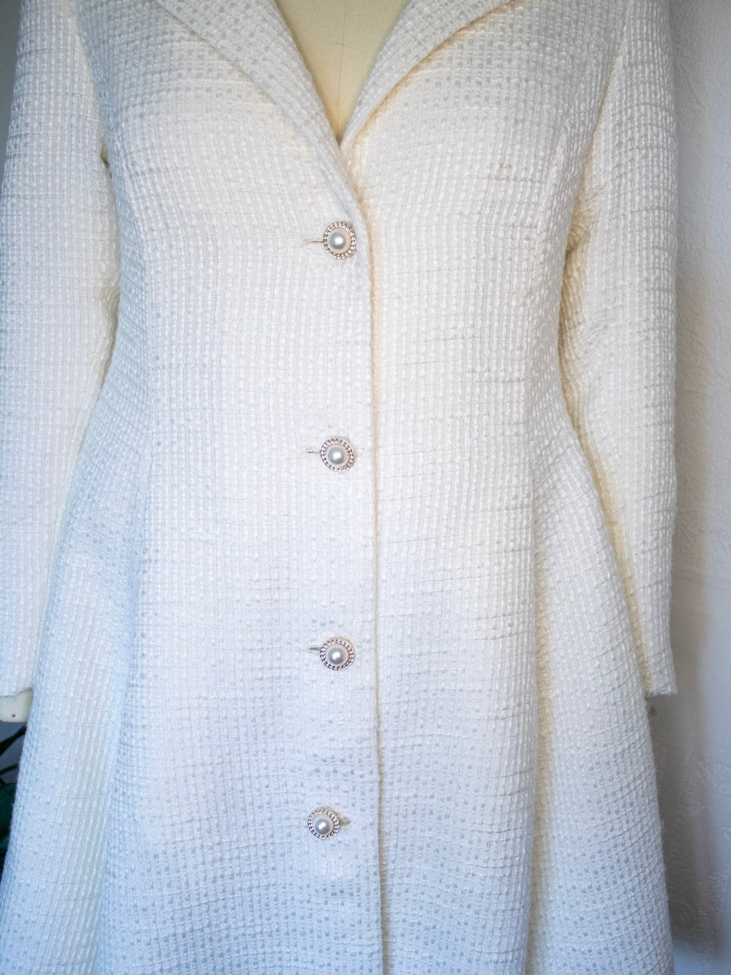 Flared Jacket (White)