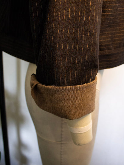 Cropped Jacket (pin-stripped)