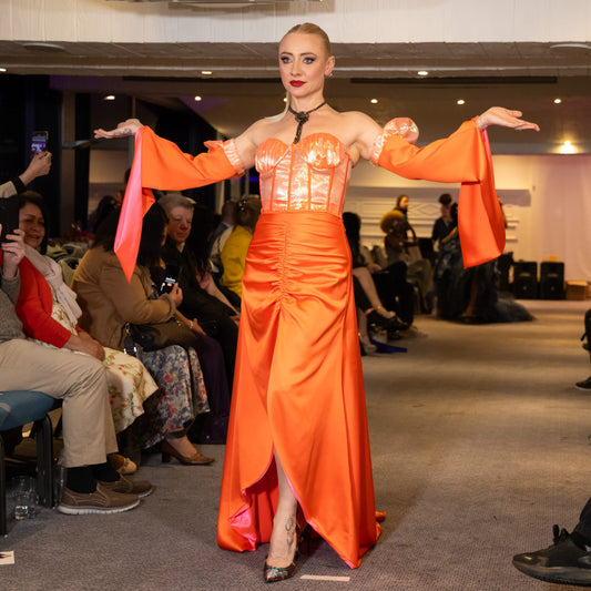 Long-Sleeved Mermaid Dress